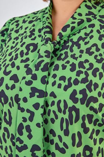 Блуза 18648 зеленый
