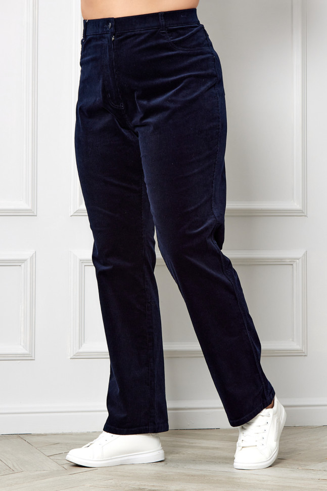 Брюки 285-973 темно-синий