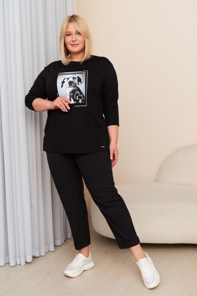 Брюки "Абрау" 723102 черный